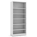 Officesource OS Laminate Bookcases Bookcase - 6 Shelves PL156WH
